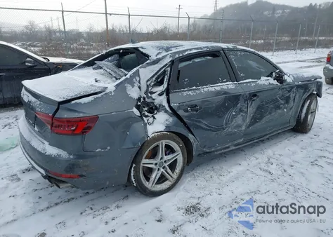 2018 Audi S4 3.0T Premium Plus from USA, damaged, VIN WAUB4AF47JA113398